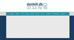 Desktop Screenshot of dantelt.dk